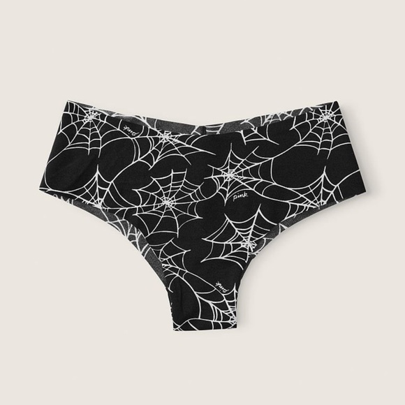 Victoria’s Secret (PINK) Halloween No Show Cheeky Panty (Spider Web) - Picture 10 of 10